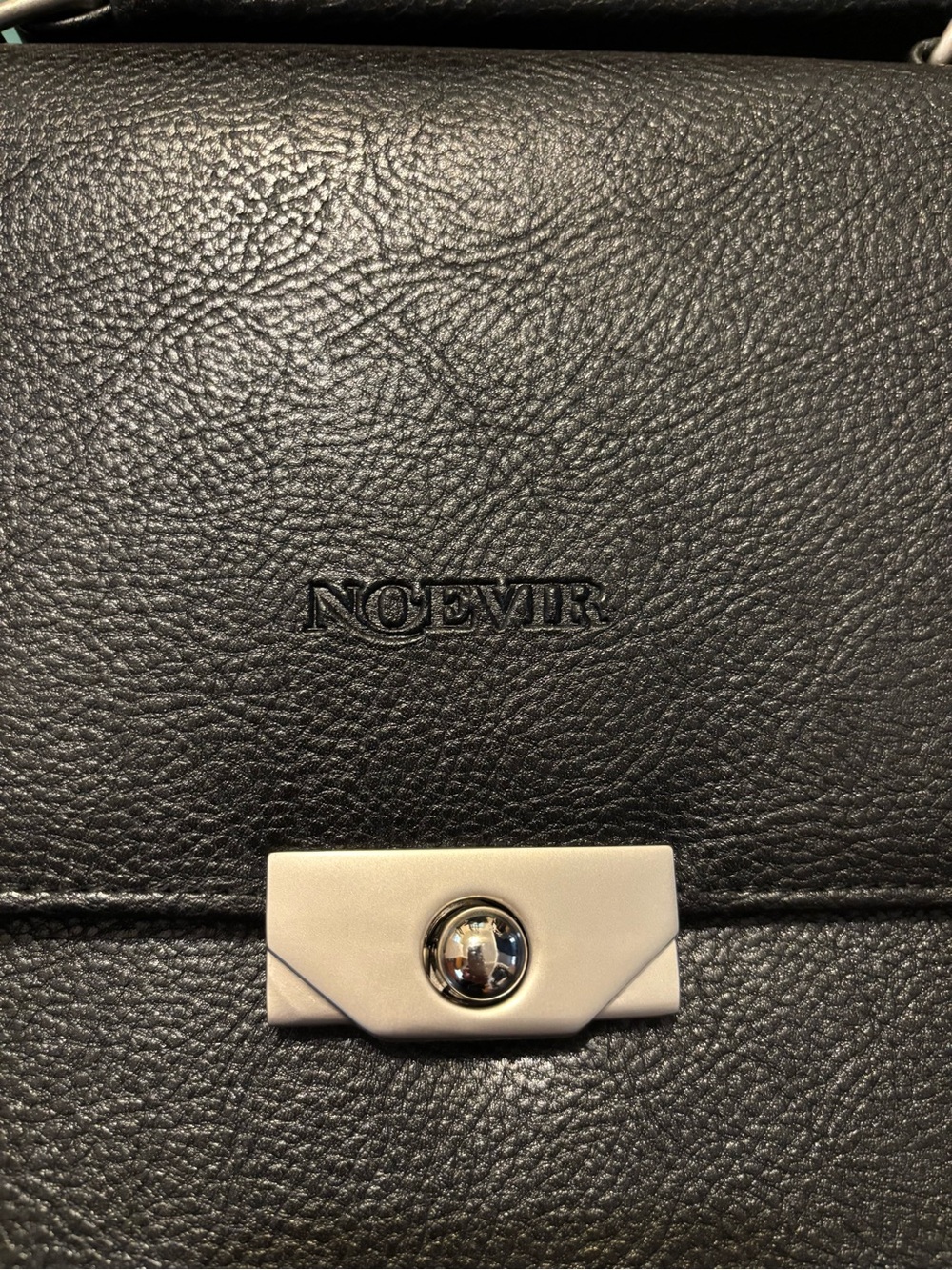 Vintage NOEVIR Black Portfolio Briefcase